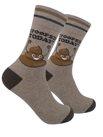 Men's I Pooped Today Socks