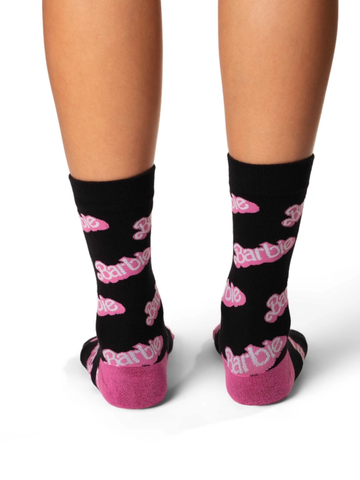 Women's Barbie 90's Logo Socks