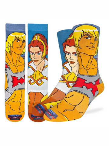 Men's - He-Man and Teela Socks