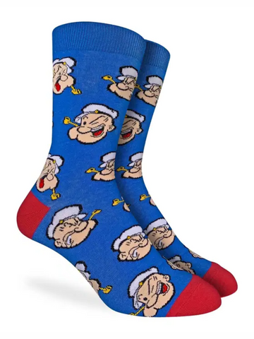 Men's - Popeye Faces Socks