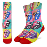 Men's - Rolling Stones Hot Lips Pop Art Socks