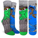 Women's Oscar And Cookie Monster Socks