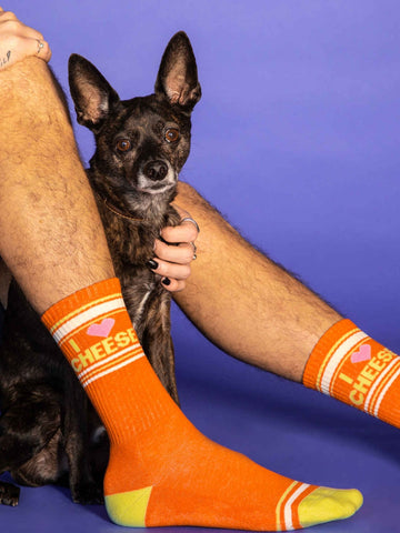 Brutus Puppy Paw Socks with Pocket Lime - Gays & Gadgets Amsterdam