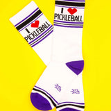 Women's I Love Pickleball Socks