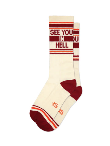 Men's See You In Hell Socks