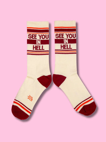 Men's See You In Hell Socks