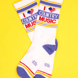 Men's I Love Country Music Socks