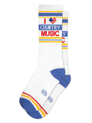 Men's I Love Country Music Socks