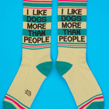 Women's I Like Dogs More Than People Socks