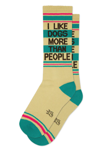 Women's I Like Dogs More Than People Socks