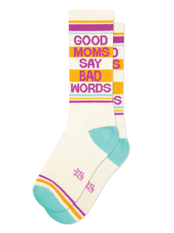 Women's Good Moms Say Bad Words Socks