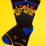 Women's I Love Heavy Metal Socks