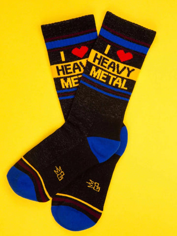 Women's I Love Heavy Metal Socks