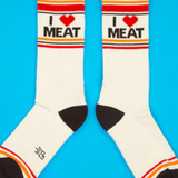 Women's I Love Meat Socks