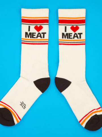 Women's I Love Meat Socks