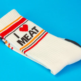 Women's I Love Meat Socks