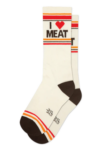 Women's I Love Meat Socks