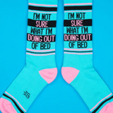 Men's Not Sure What I'm Doing Out Of Bed Socks