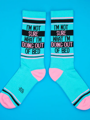 Women's Not Sure What I'm Doing Out Of Bed Socks