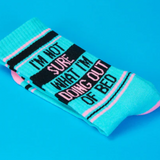 Men's Not Sure What I'm Doing Out Of Bed Socks