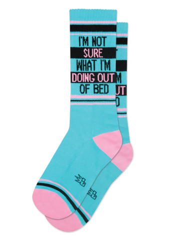 Women's Not Sure What I'm Doing Out Of Bed Socks