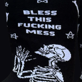 Women's Bless This Fucking Mess Socks