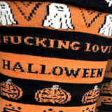 Men's I Fucking Love Halloween Socks