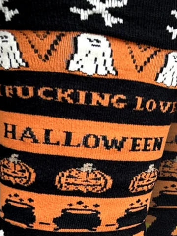 Men's I Fucking Love Halloween Socks