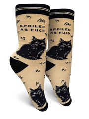 Women's Spoiled As Fuck Socks