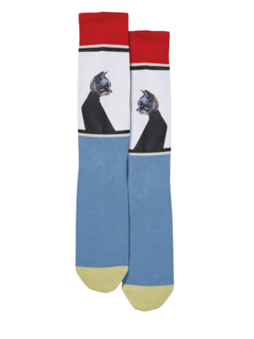 Men's Humanistic Cat Socks