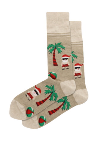 Men's Surf Santa Socks