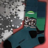 Men's Poker Game Socks