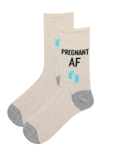 Women's Pregnant AF Socks