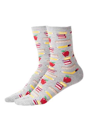 Women's Teacher Supplies Socks