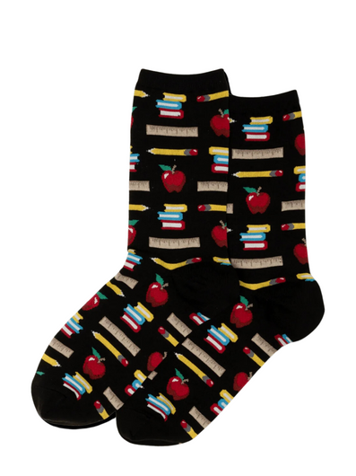 Women's Teacher Supplies Socks