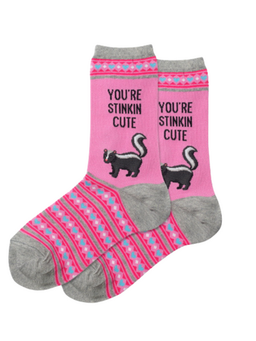 Women's You're Stinkin' Cute Socks