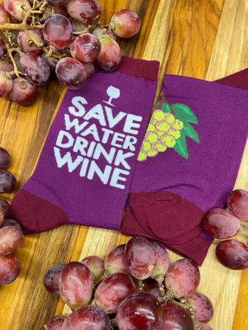 Women's Drink Wine Socks