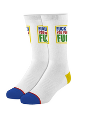Men's Fuck You You Fucking Fuck Socks