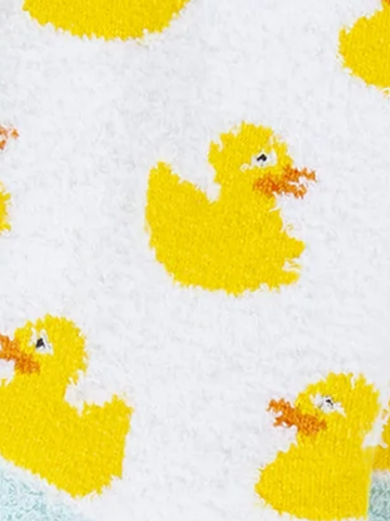Women's Cozy Ducky Slipper Socks