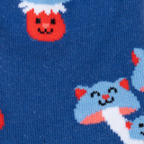 Women's Mushroom Cat Socks