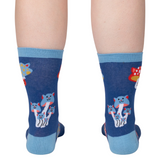 Women's Mushroom Cat Socks