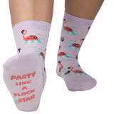 Women's Party Like A Flock Star Socks