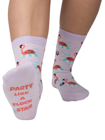 Women's Party Like A Flock Star Socks