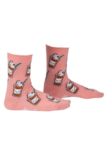 Women's Cat-Puccino Socks