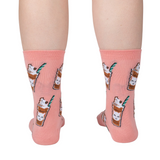 Women's Cat-Puccino Socks