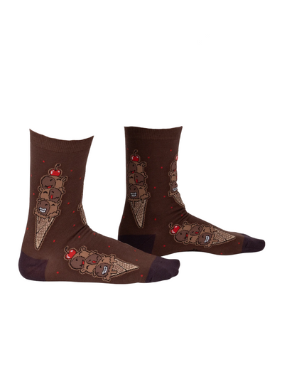 Women's Choco-bara Socks