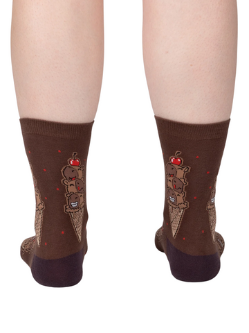 Women's Choco-bara Socks