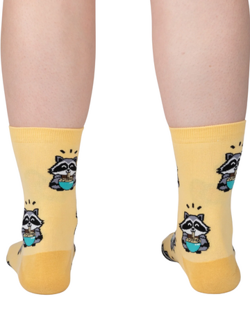 Women's I Just Love Raccoons and Ramen, Ok? Socks