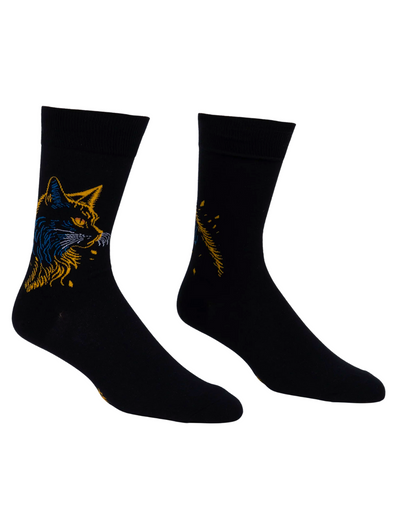 Men's Night Cat Socks