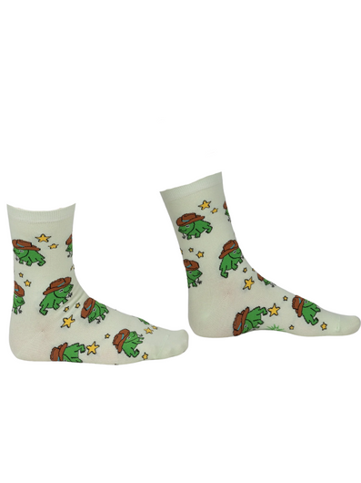 Women's Yee Frog Socks